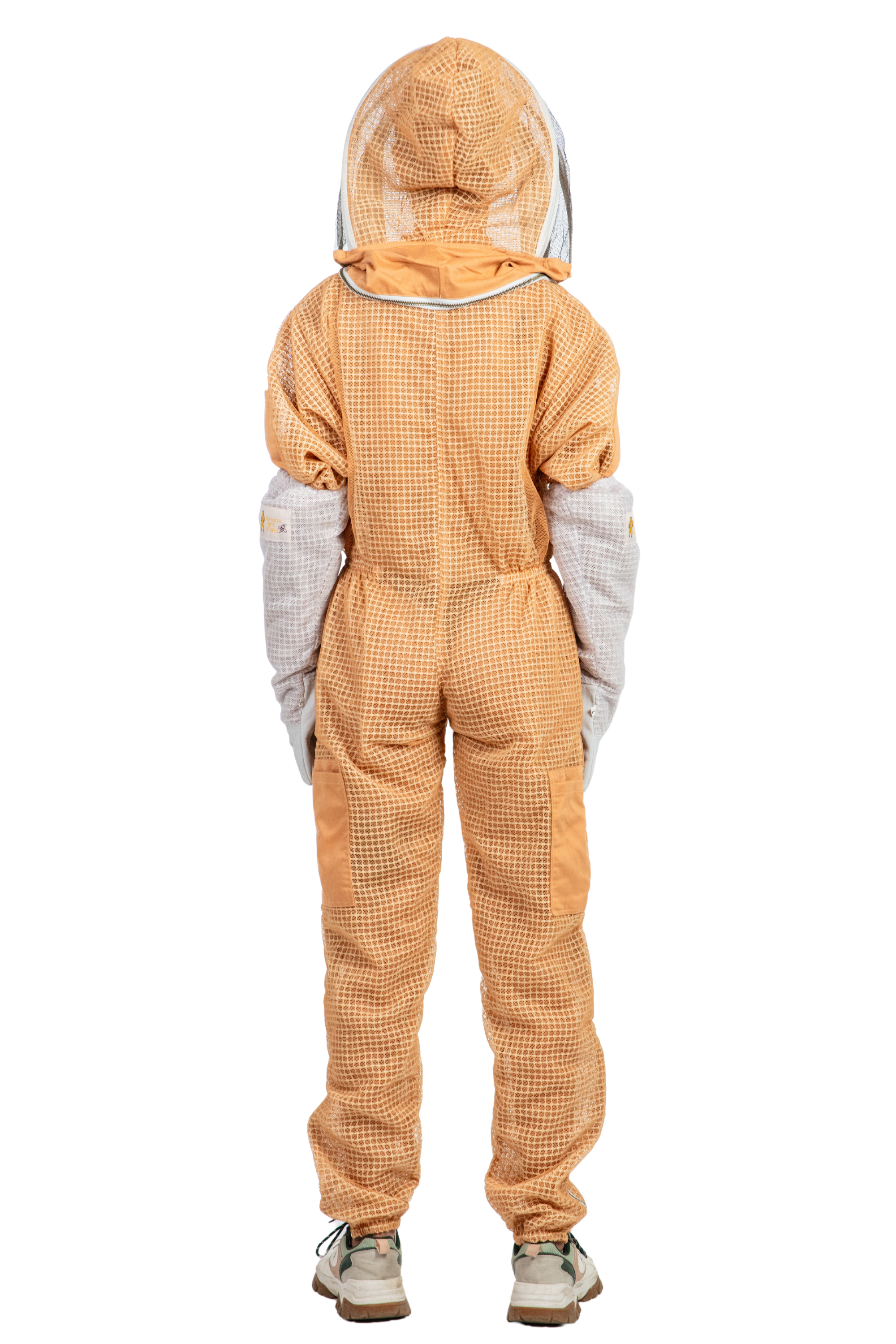 Sand Beekeeping Ventilated Suits with Fencing Veil