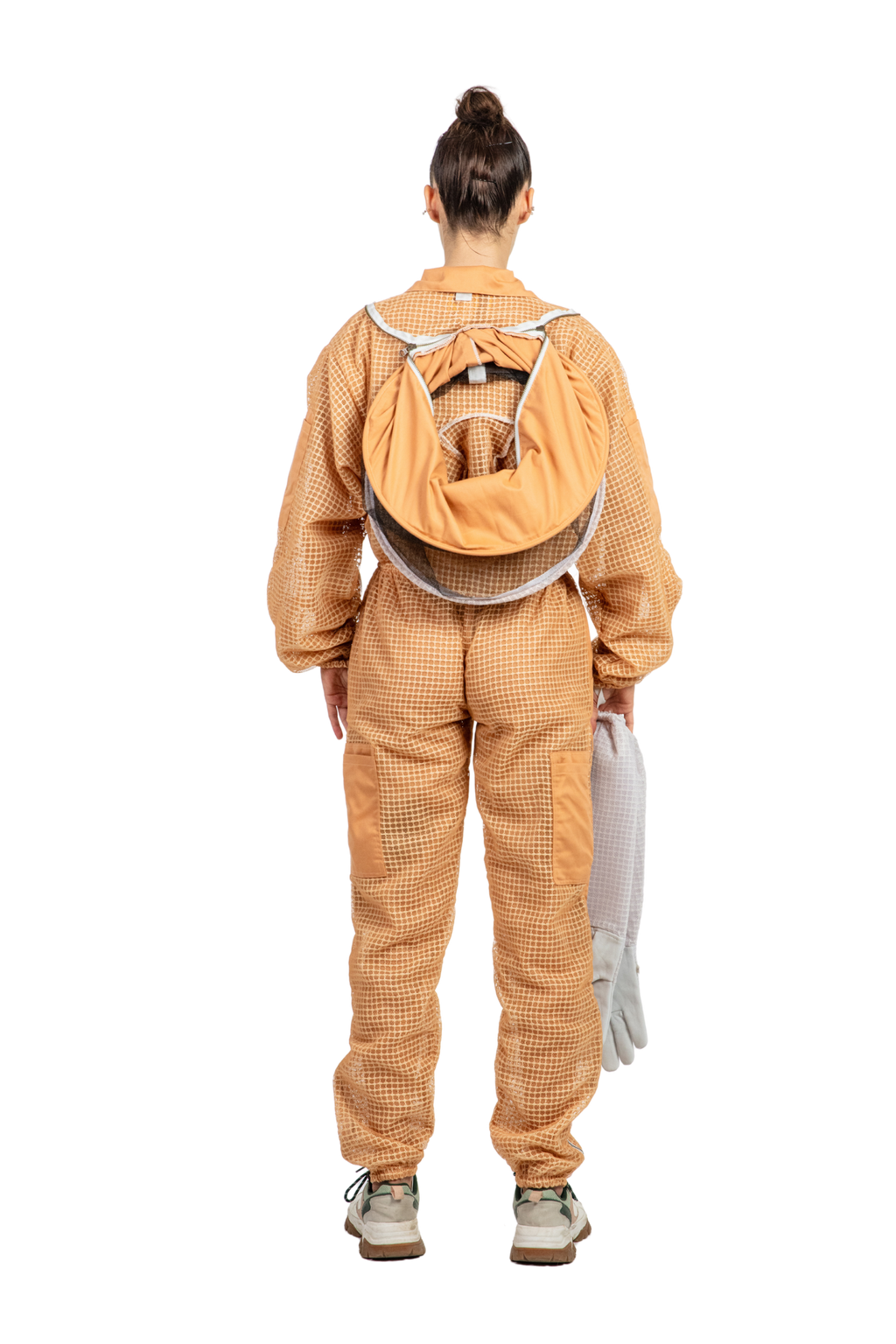 Sand Beekeeping Ventilated Suits with Round Veil