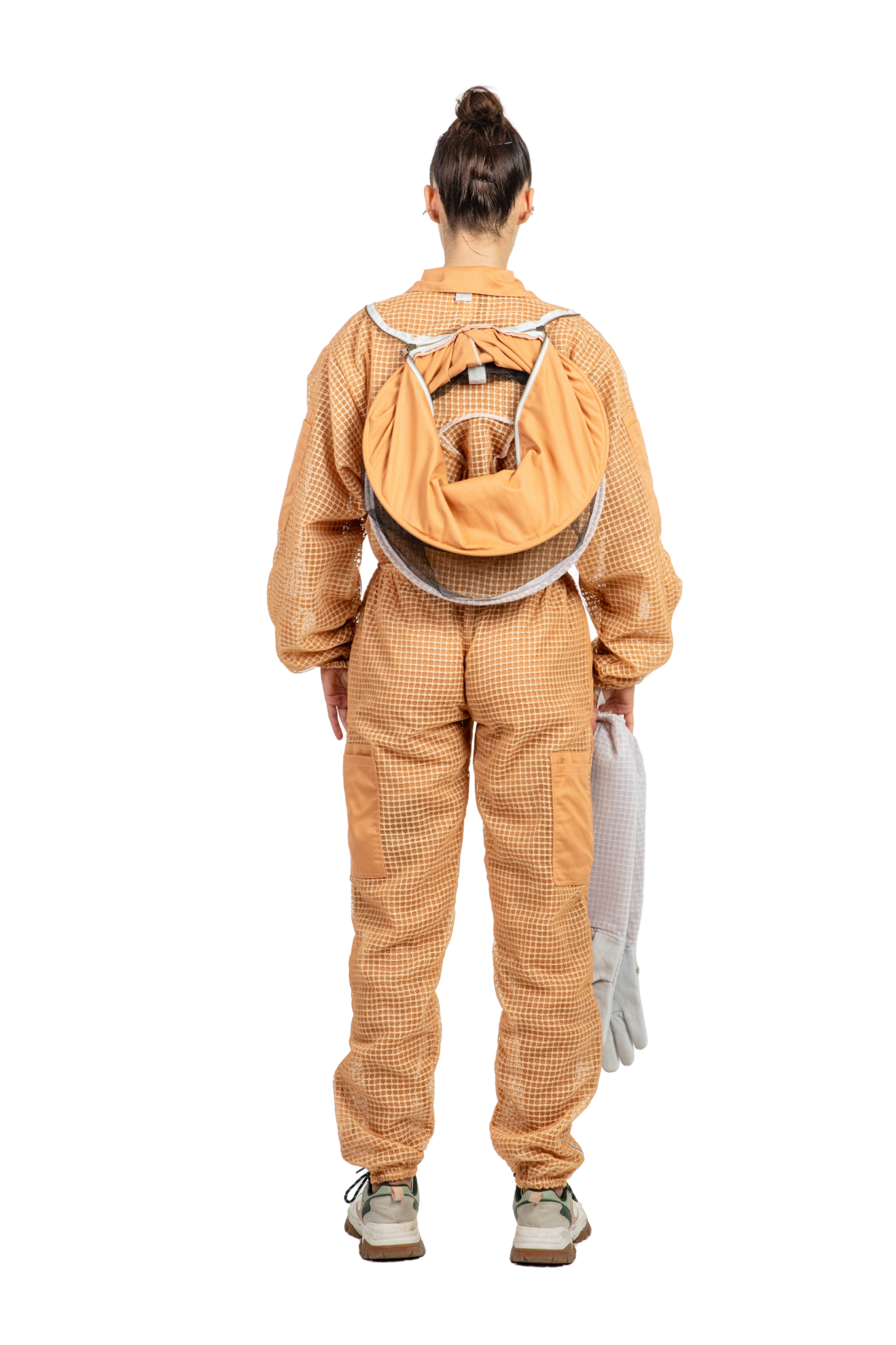 Sand Beekeeping Ventilated Suits with Round Veil