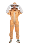 Sand Beekeeping Ventilated Suits with Round Veil