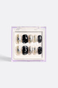 Monochrome Eclipse | Pro Handmade Gel Nails