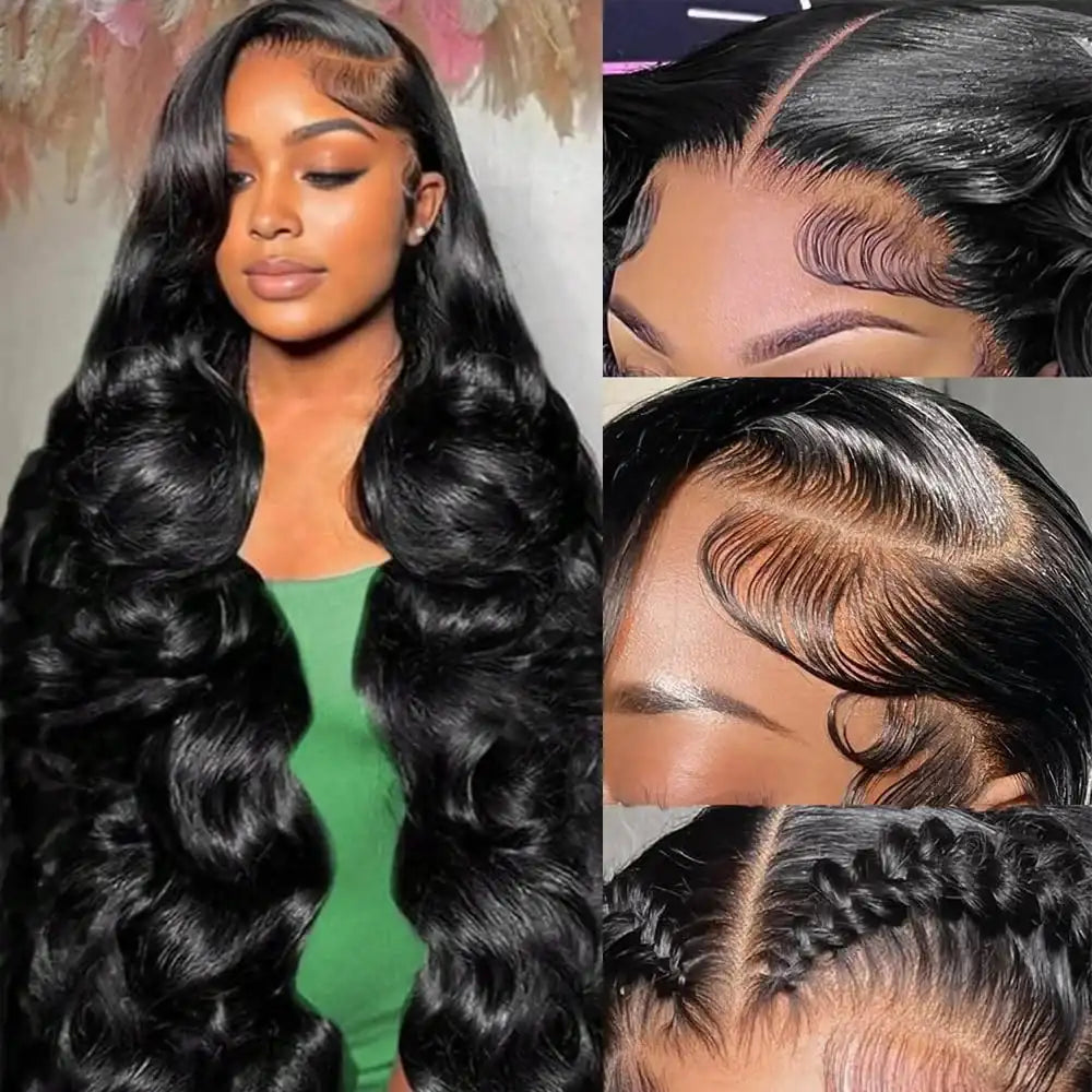 HD Transparent Lace Front Wig | 13x4 13x6 Body Wave 200% Density