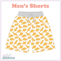 Dino Nuggs Men's Bamboo Shorts