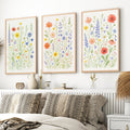 Floral Art Wall – 3 Piece Poster Set