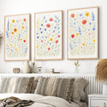 Flower Wall Art – Prints Set of 3