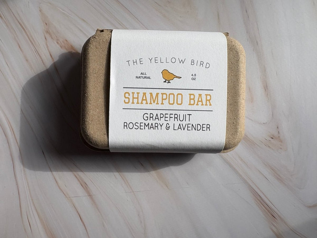 Grapefruit Rosemary Lavender Shampoo Bar