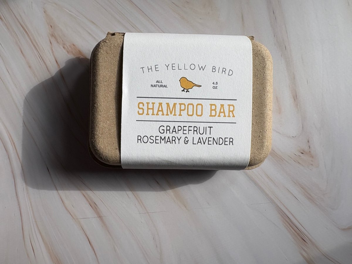 Grapefruit Rosemary Lavender Shampoo Bar