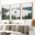 Lake Tahoe Sierra Nevada – 3 Piece Wall Art Set