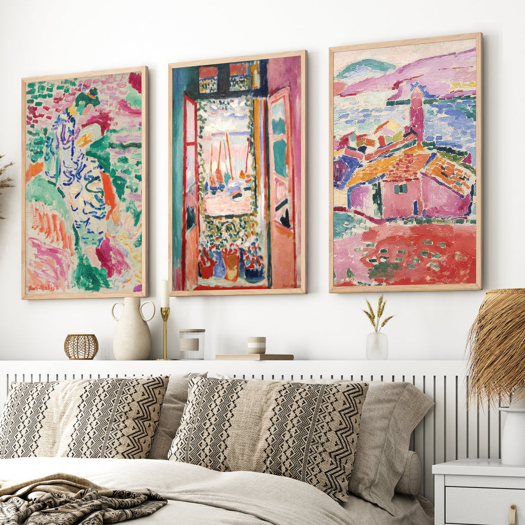 Matisse Poster – Fauvist Art Print Set of 3