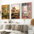 Matisse Prints – Brook with Aloes, Notre Dame & Open Window (Set of 3)