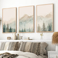 Nature Prints – Modern Minimal Forest Wall Art Set
