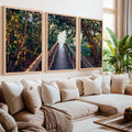 Nautical Wall Art Decor – Wooden Walkway to the Beach