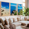 Hawaiian Coast – Tropical Set of 3 Beach Art Prints